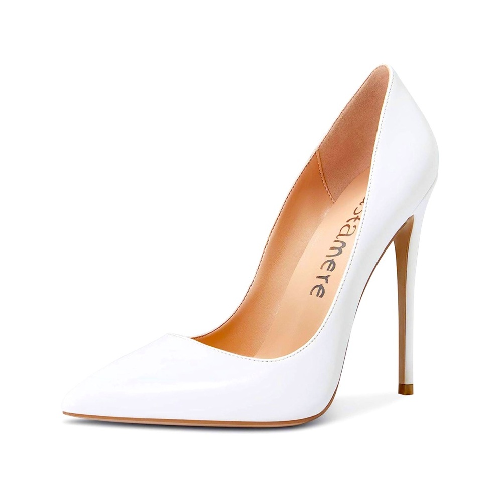 Castamere White Stilettos